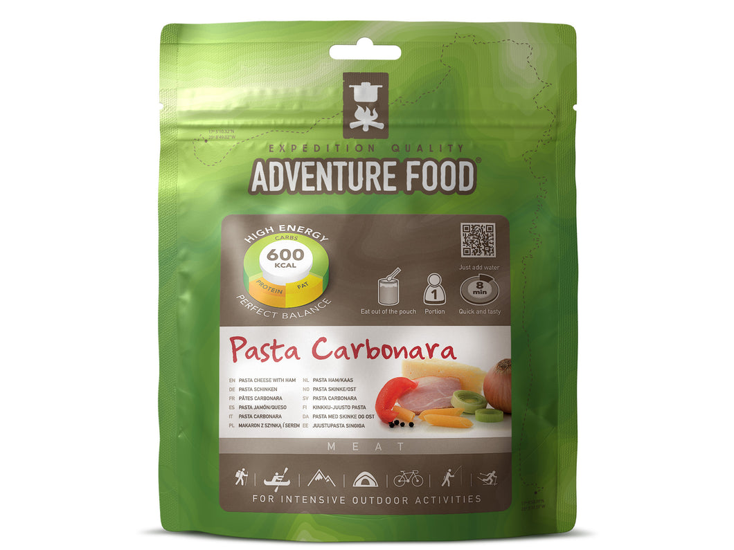 Adventure food Pasta Carbonara
