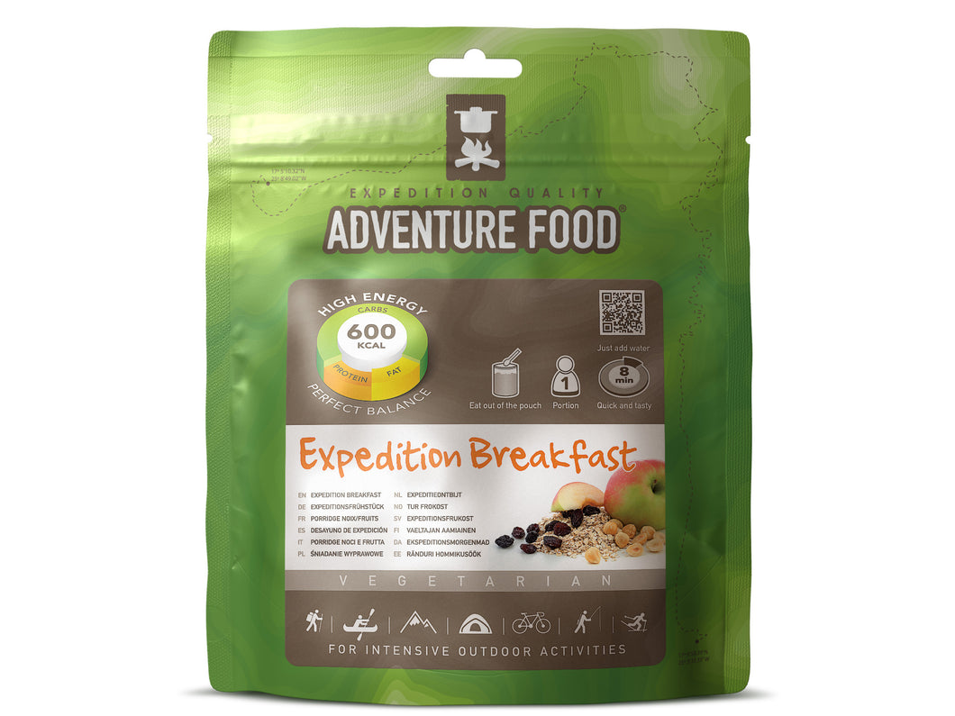 Adventure food Expedition breakfast